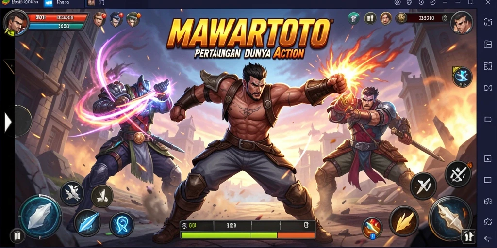 Tampilan gameplay seru dalam MAWARTOTO dengan aksi yang mendebarkan.