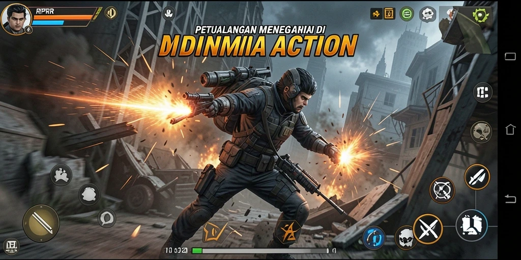 Gameplay RPRR dengan aksi seru yang memikat pemain.